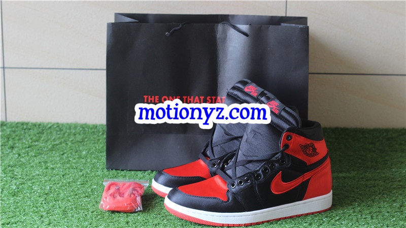 Authentic Air Jordan 1 Retro Satin Banned